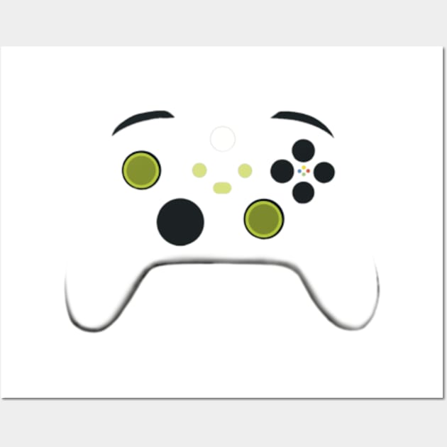 XBox-X Series controller Wall Art by Shamaloka